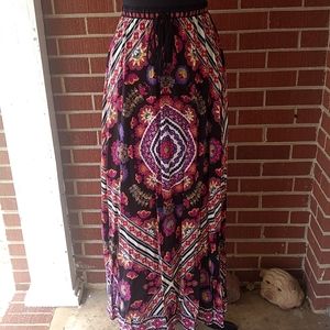 Long Flowing Boho Skirt by Flying Tomato